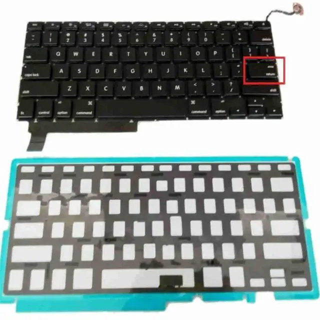 Main image of US Laptop Keyboard Keypad With Backlight book Pro 15 A1286