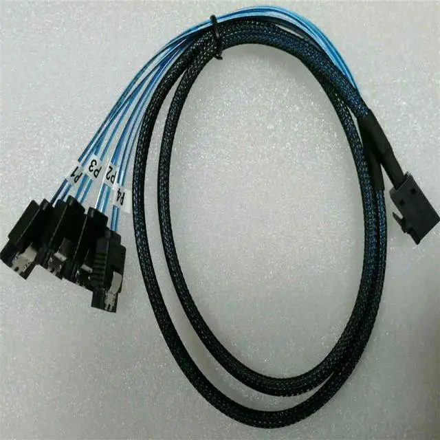 Main image of FOR SFF-8643 TO 4SATA 12 GB/s cable to 4 SATA 70CM card