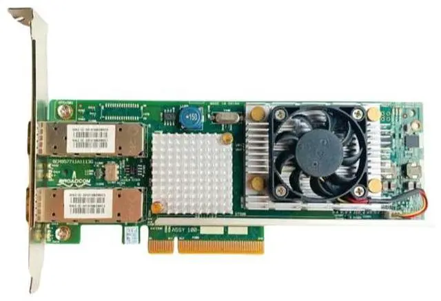 Main image of FOR 0KJYD8 FOR R610 R710 R910 FOR 57711 BCM57711 10Gb 10GbE Gigabit Dual Port PCIE KJYD8