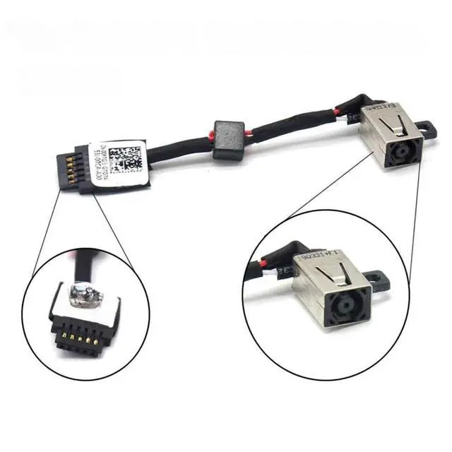 Alt view image 2 of 2 - Replacement AC DC Power Jack Harness for 13 9343 Series Part Number 0P7G3 CN-00P7G3