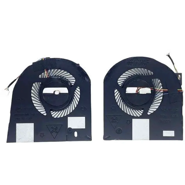 Alt view image 2 of 2 - Laptop CPU and GPU Cooling Fan Replacement for 7530 M7530 7540 P74F Series