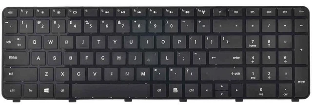 Alt view image 2 of 2 - Replacement keyboard with frame for DV7-6000 DV7-6100 DV7-6200 DV7-6B00 DV7-6B56NR DV7-6B55DX series