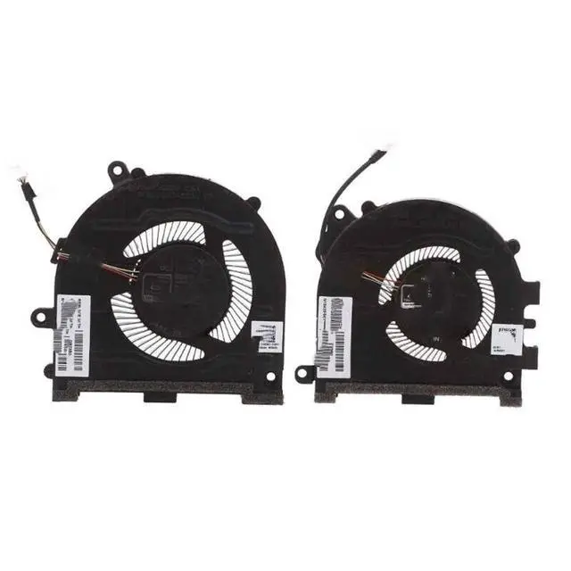 Alt view image 2 of 2 - Applicable to 14 14-EH W154 laptop CPU+GPU cooling fan N10439-001 N10440-001 5V 0.5A