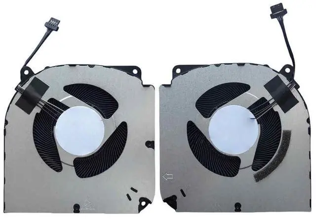 Alt view image 2 of 2 - Laptop CPU + GPU cooling fan for Mechanical Revolution Phenom 15 X Obsidian 15 Radiator NB NA800805HHT4B10001 3G5 3G6 5V 1.0A