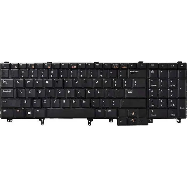 Alt view image 2 of 2 - Replacement keyboard for E5520 E5520m E5530 E6520 E6530 E6540 M4600 M4700 M6600