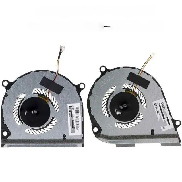 Alt view image 2 of 2 - Replacement Laptop CPU+GPU Cooling Fan for X360 15-DS 15M-DR DR0004 15M-DS DS0011 W142 Series L53541-001 L53542-001