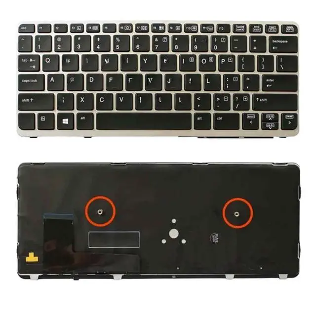 Alt view image 2 of 2 - US style backlit keyboard for 820 G1 820 G2 720 G1 720 G2 725 G2