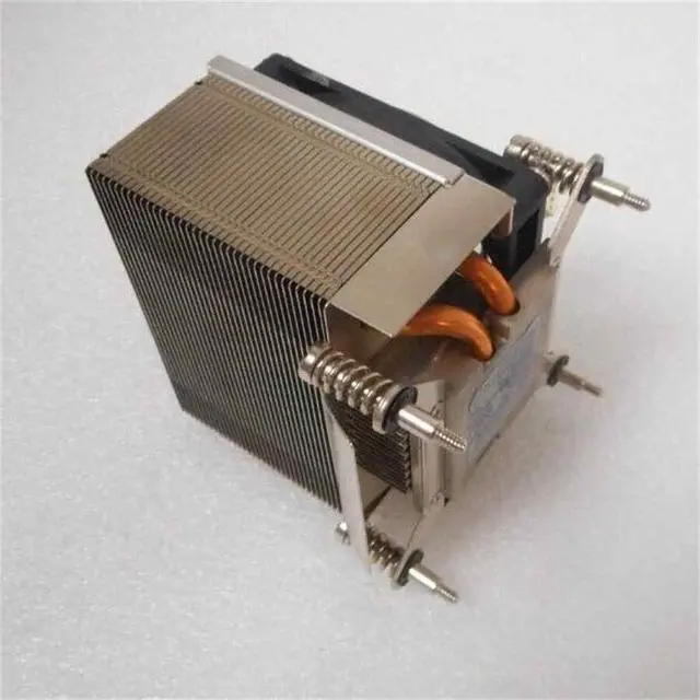Alt view image 2 of 2 - Applicable to xw4550 xw4400 xw4600 4200 4300 radiator with fan 453580-001 453581-001 station CPU processor radiator and fan assembly