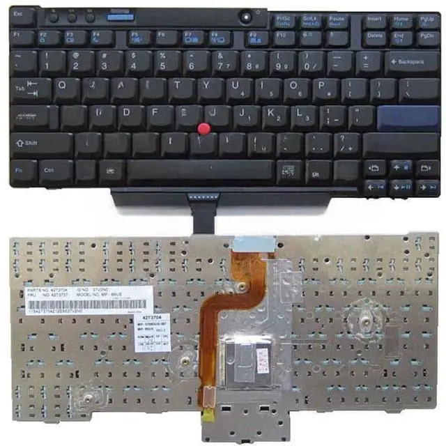 Alt view image 2 of 2 - Laptop US Keyboard for X200 X200S X200T X201 X201I X201S X201T Black