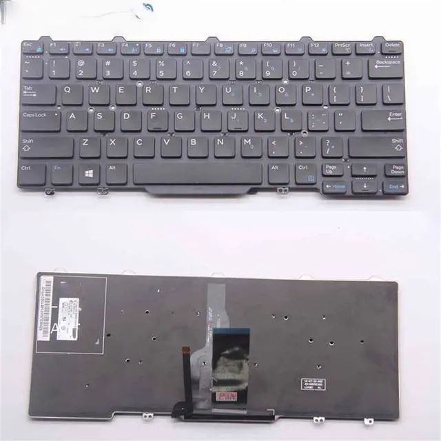 Alt view image 2 of 2 - Laptop Replacement Keyboard E5450 Series with Backlight US Layout
