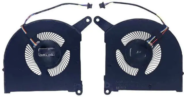 Alt view image 2 of 2 - Suitable for 16 17 YE5 XE5 KE5 YE4 XE4 KE4 RP86 RP86YE RP87 RP87YE5 series 12V 1A laptop CPU + GPU cooling fan