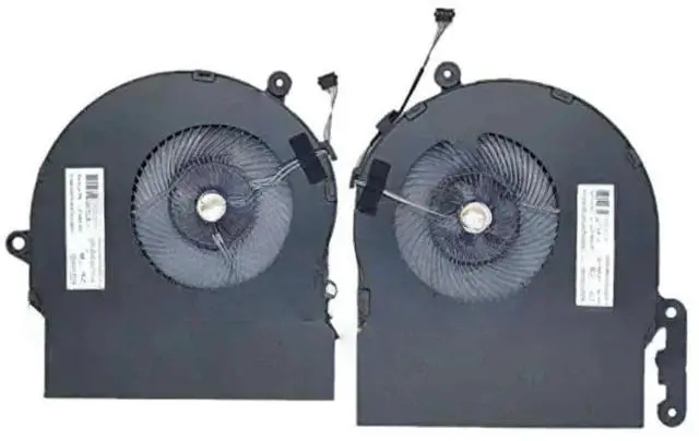 Alt view image 2 of 2 - Laptop CPU+GPU Cooling Fan Replacement for 15-DF Series L41484-001 L41485-001 Fan