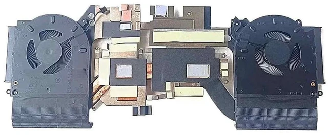 Alt view image 2 of 2 - Suitable for M15 R3 01F4FV 087HF0 5V laptop cooling fan (with radiator)