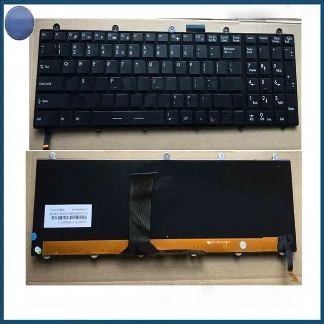 Alt view image 2 of 2 - Laptop keyboard for GT60 GT70 GX60 GX70 GE60 GE70 series full color backlight US V139922AK1
