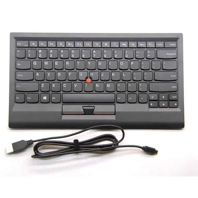 Alt view image 2 of 2 - 0B47190 Applicable to KU-1255 USB small red dot wired keyboard business office keyboard computer office accessories