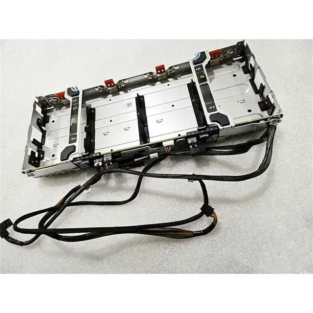 Alt view image 2 of 2 - For R730xd 4x 3.5" LFF SAS Drive Expansion Internal Storage Enclosure 04FHR4 with Cable