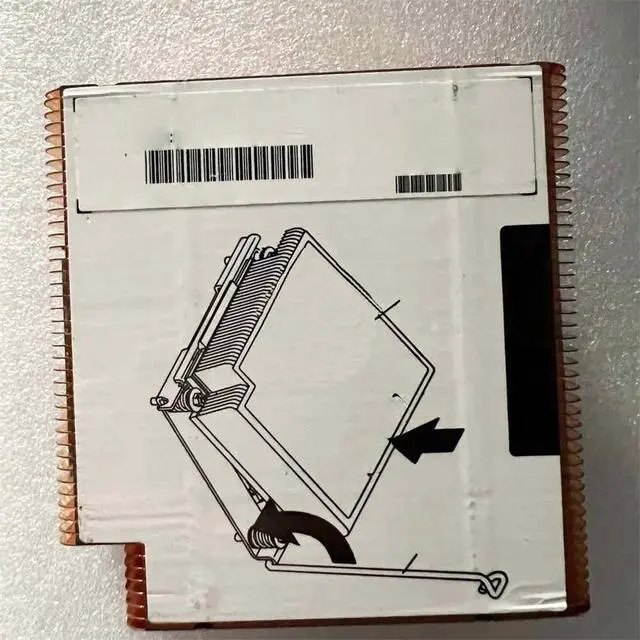 Alt view image 2 of 2 - Suitable for X3650 M3 server CPU radiator copper CPU heat sink X3550 X3650 M3 69Y1207 69Y0659