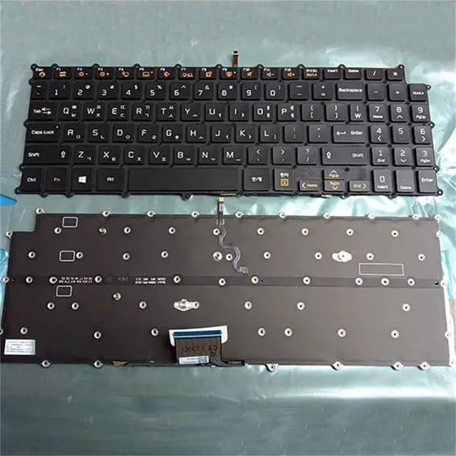 Alt view image 2 of 2 - Suitable for 15Z990 15Z995 15Z980 15Z90N laptop keyboard black