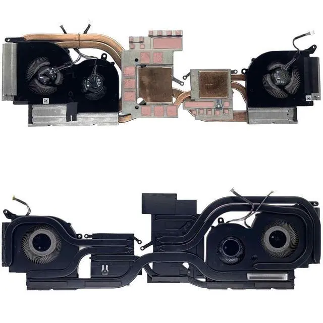 Alt view image 2 of 2 - Applicable to GS66lth cooling fan (with radiator) E322500600A87Y1K10001048
