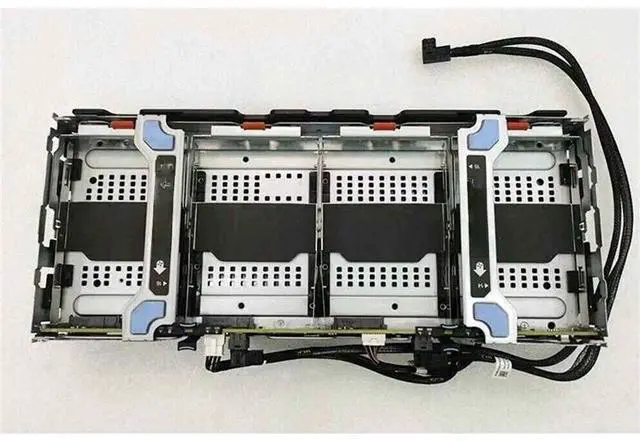 Alt view image 2 of 2 - For R740xd 4x 3.5" HDD Mid Bay Kit 02MP1D 2MP1D + Cables