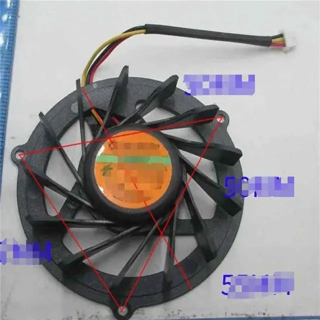 Alt view image 2 of 2 - FOR cpu fan for 4935 4930 4930G 4730 5530 4730Z 5530G ZC055515VH-6A AD5805HX-ED3 3PIN 60AQL02001 AT048004010