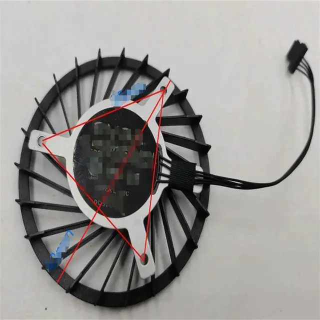 Alt view image 2 of 2 - FOR FAN FOR X299 Dark PLB07010S05M 5V 0.5A Mainboard cooling fan