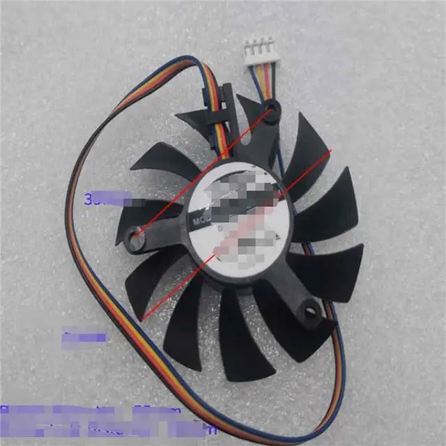 Main image of FOR FAN for WSA06010F12M WSA06010B12U 12v 0.25A 4 Graphics Card FAN