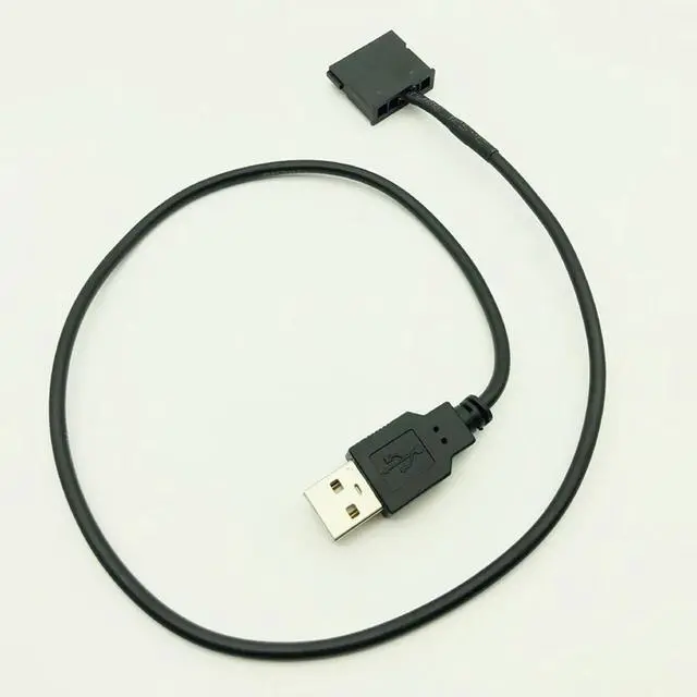Main image of FOR SATA to USB Power Cable Adapter USB 5V Male To 15Pin SATA Female Port Power Supply For 2.5 inch Laptop SATA HDD 22AWG Black 50cm