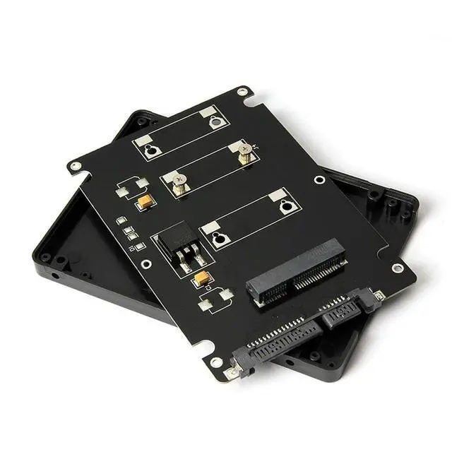 Main image of FOR mSATA to SATA 3.0 Enclosure mSATA External SSD Case Mini SSD to 2.5" SATA3 22Pin Converter Adapter Card for