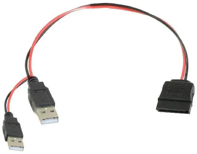 Main image of FOR SATA to USB Power Cable HDD USB Adapter 40cm USB 5V Male To 15Pin SATA Female USB Port Power Supply for Laptop 2.5" SATA HDD SSD