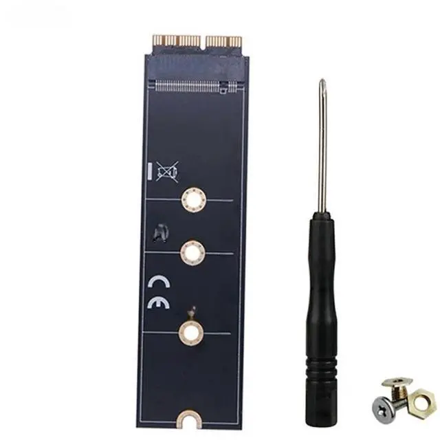 Main image of FOR M.2 NVME SSD Adapter Converter for book Air 2013 2014 2015 2017 A1465 A1466 Pro A1398 A1502 A1419 2230-2280 NVME/AHCI M.2 SSD