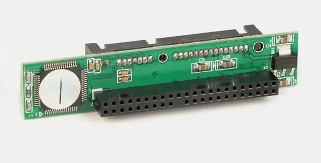 Main image of FOR 2.5" Female 44 pin IDE to 7+15 22 pin Male SATA Hard Drive Disk Adapter Converter 2.5" IDE to SATA Male for Laptop HDD ONLY