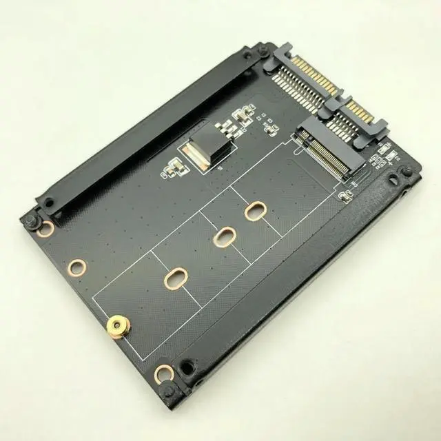 Main image of FOR Metal Case B+M Key M.2 NGFF SSD To 2.5 SATA 6Gb/s Adapter Card With Enclosure Socket M2 NGFF Adapter W/ 5 Screw M.2 SATA Adapter