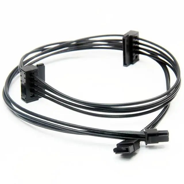 Main image of FOR Computer Cable & Connectors for M710s Power Cable 4Pin to 2 SATA 15pin +6pin SATA CD-ROM Interface Connector Cable