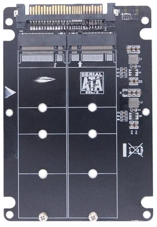 Main image of FOR SSD Adapter M.2 SSD to U.2 Adapter M2 SATA NVMe Key B/M NGFF SSD to PCI-e U2 SFF-8639 Conversion Adapter PCIe M2 for PC Computer