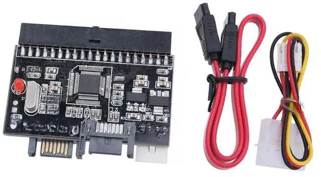 Main image of FOR IDE to SATA Adapter SATA to IDE Converter Bidirectional Conversion 100/133 HDD/SSD/CD/DVD Riser Card for PC Desktop JM20330 Chip