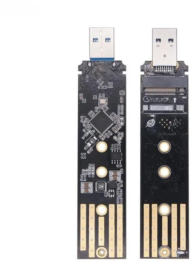 Main image of FOR RTL9210B Dual Protocol SSD Enclosure USB C M.2 NVME PCIe NGFF USB3.1 GEN2 10Gbps M2 SSD Case Adapter for 2230/2242/2260/2280 SSD