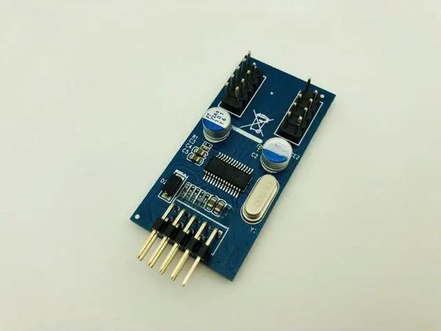 Main image of FOR 9pin Male 1 to 2 or 4 Female Extension Cable Card 9 Pin Desktop 9Pin USB HUB USB 2.0 9 pin Connector Adapter Port Multilier