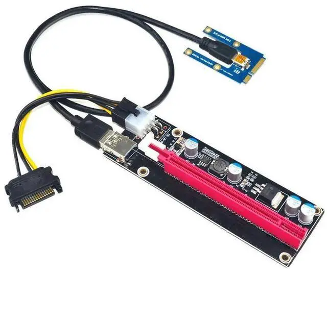 Main image of FOR Mini PCIe to PCI express 16X Riser for Laptop External Graphics Card EXP GDC Ant mPCIe to PCI-e slot Card