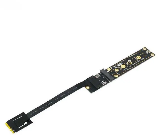 Main image of FOR NGFF M.2 Key A/E Male To M.2 NVME Key M Female Converter Board Adapter Riser with Cable Support 2230 2242 2260 2280 M.2 NVME SSD