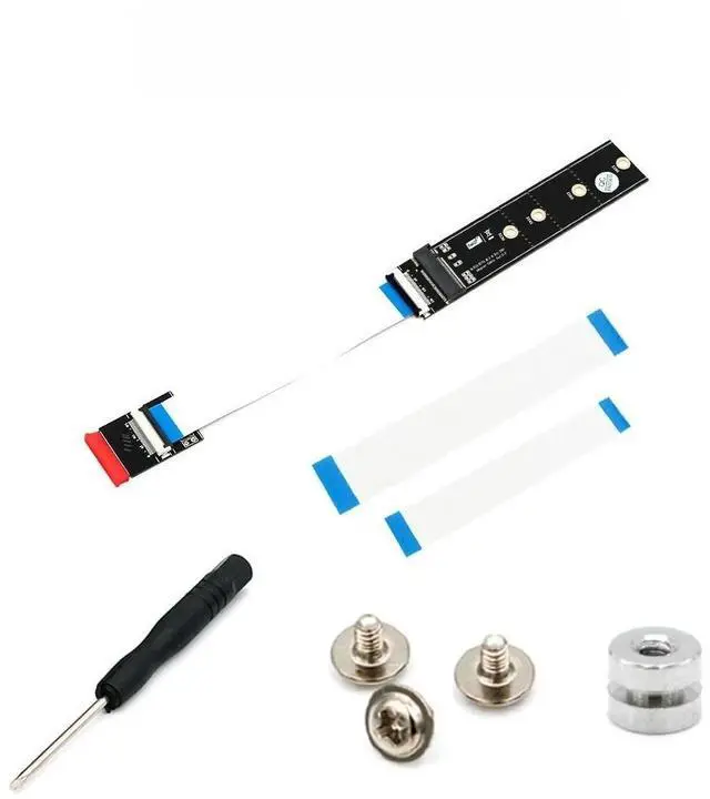 Main image of FOR NGFF M.2/M2 Adapter M.2 SSD Adaptador SSD M2 M.2 Riser/Extender NVME SSD Adapter Components Computer Expansion Cards + FPC Cable