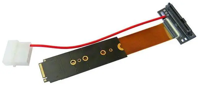 Main image of FOR U.2 Interface U.2 to M.2 NVMe NGFF Key M key-M M2 Adapter Riser Card Converter FPC Extender Cable For 2.5" NVMe U.2 SFF-8639 SSD