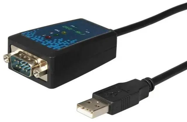 Main image of FOR USB 2.0 to Serial RS-232 DB9 9Pin Adapter Converter Cable FTDI Chipset Length 1M