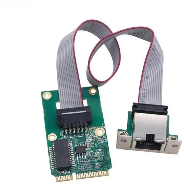 Main image of FOR I210AT Chip Mini PCI Express to RJ45 COM Port Gigabit Ethernet Network Adapter 1G Single Electrical Port Network Card for Server
