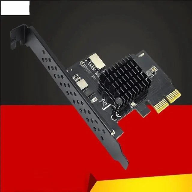 Main image of FOR Add on Card PCI Express 3.0 X2 USB 3.1 TYPE-E Card PCIe Front Type-C Adapter Riser Type-E USB3.1 A-KEY 10Gbps Expansion Card