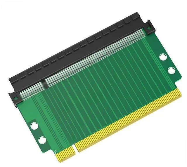 Main image of FOR 5CM High PCI Express 4.0 16X Riser Card PCI-E X16 to X16 Slot 180 Degree Extender PCIE X16 Connector Convert Adapter for Desktop