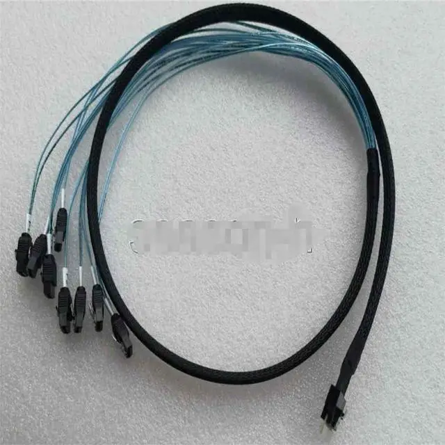 Main image of FOR PCI-E Slimline SAS SFF-8654 8I To 8 Ports SATA 1M server hard drive Cable
