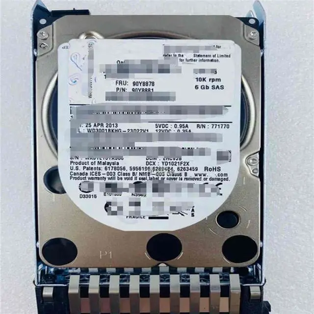 Main image of FOR 90Y8877 90Y8878 90Y8881 300GB 10K 2.5 SAS II 6 GB/PS HARD DRIVE HDD
