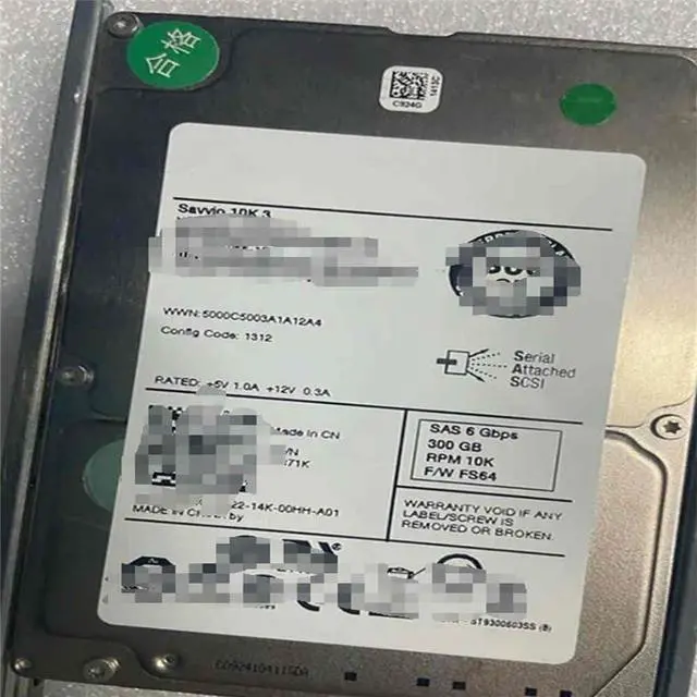 Main image of FOR T871K 0T871K 10K SAS 2.5 9FK066-051 R610710 R810910 ST9300603SS Hard Drive HDD