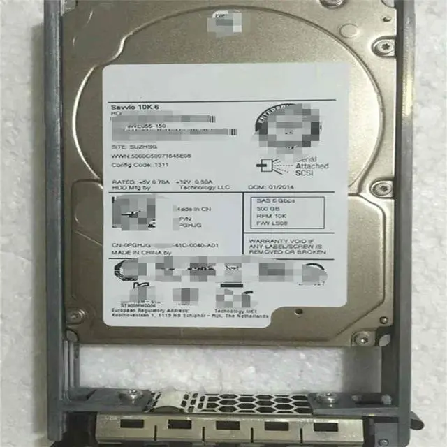 Main image of FOR 0PGHJG PGHJG ST300MM0006 300G SAS 2.5' SAS servers hard drive hdd